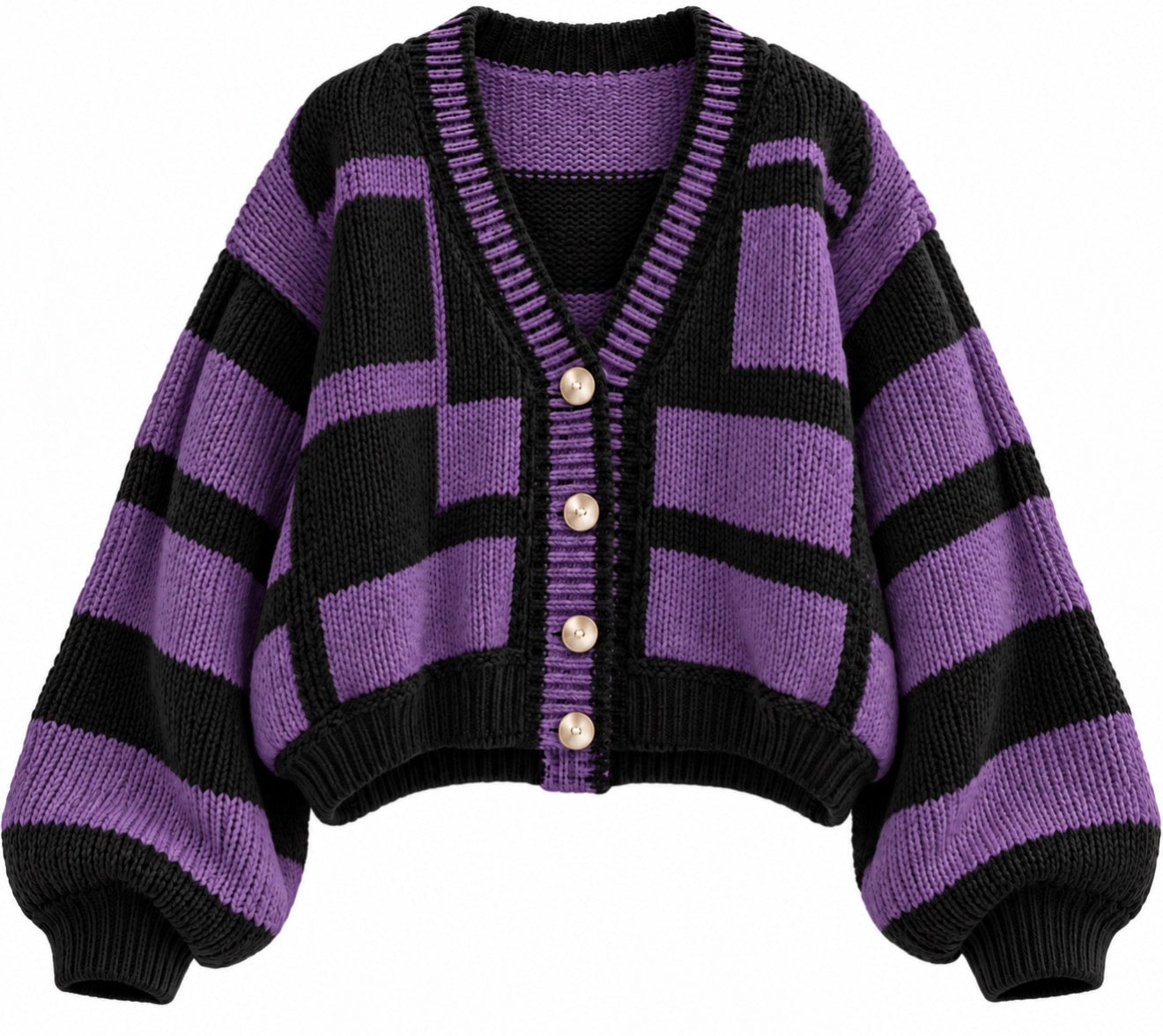 Violet Ribbed